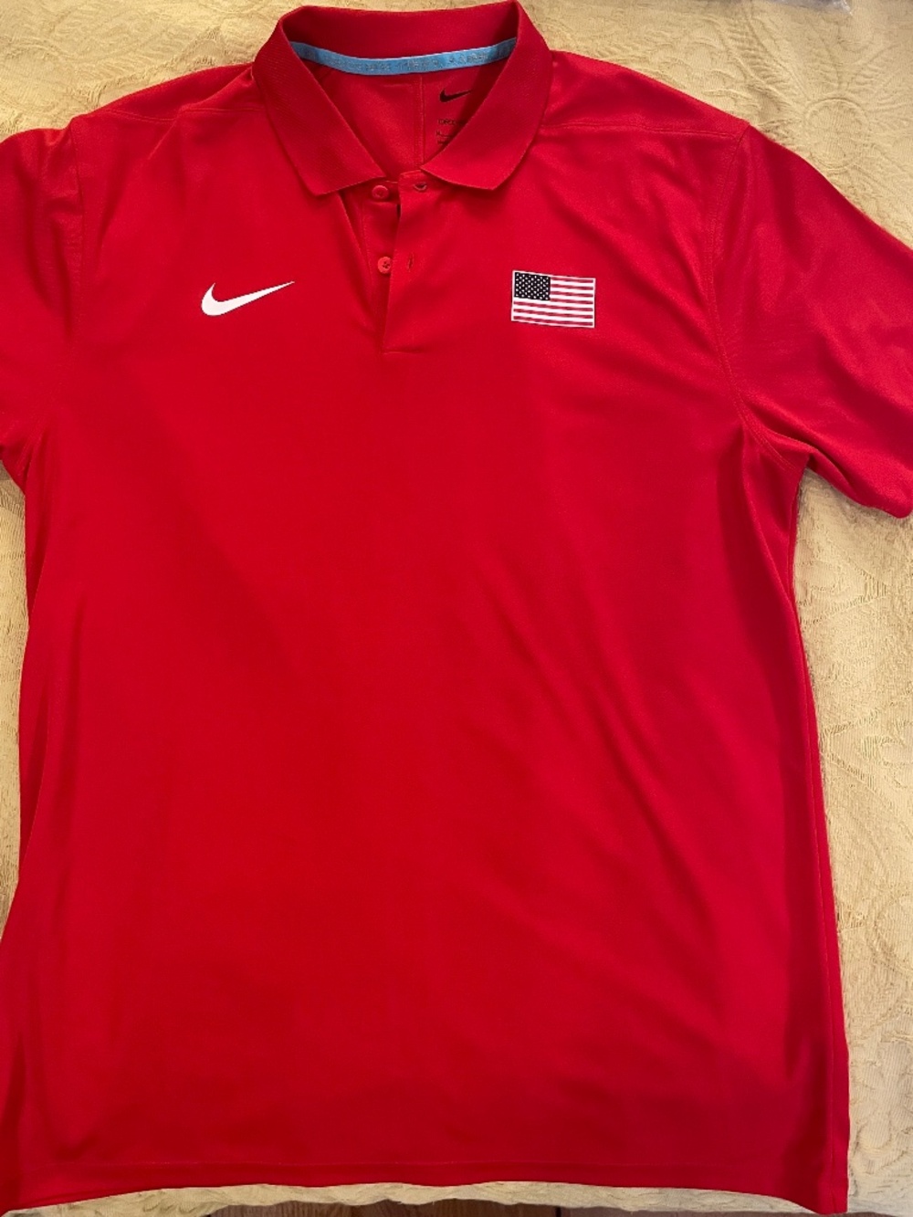 Men's Nike Team USA Dri-Fit Polo medium